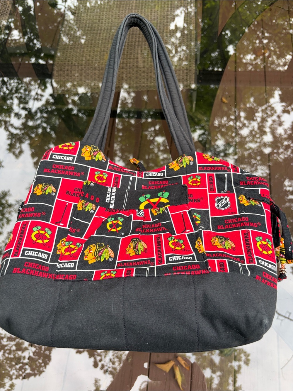 Blackhawks Tote Bag